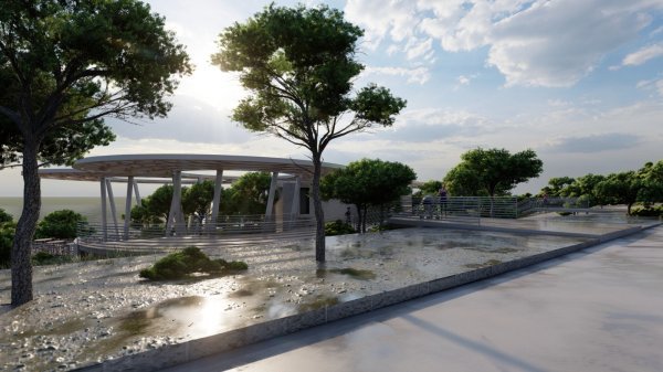 Idejni projekt restorana na marjanskoj plaži Prva voda Jurice Jelavića