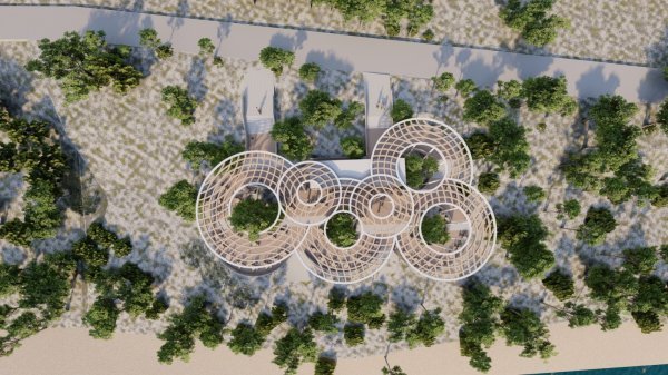 Idejni projekt restorana na marjanskoj plaži Prva voda Jurice Jelavića