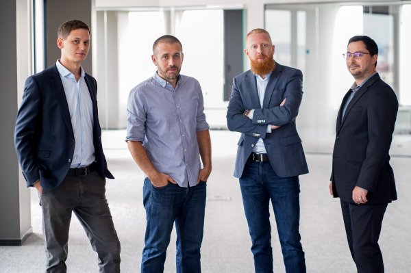 Matej Špoler, Tomislav Car, Nikola Kapraljević i Josip Bišćan 2020. godine
