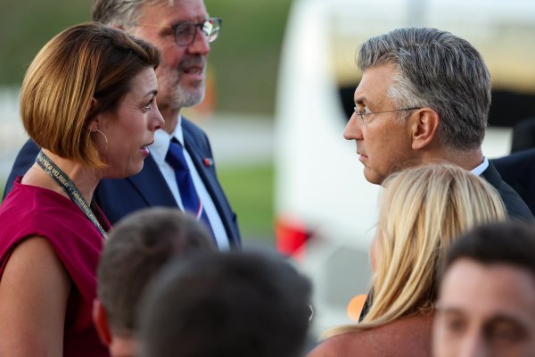 Blanka Vlašić, Andrej Plenković