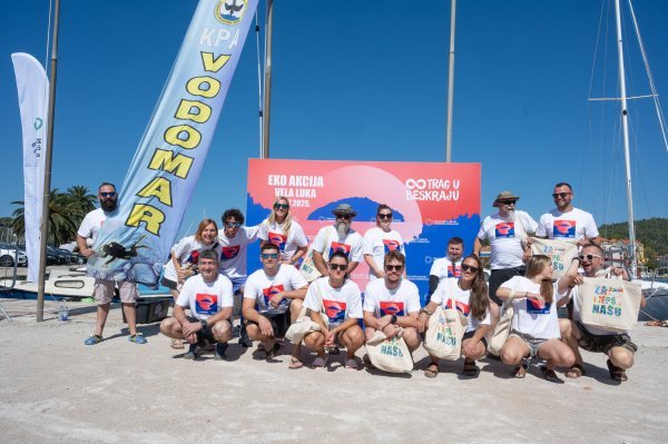 Eko akcija Vela Luka u kojoj je sudjelovala i Janica Kostelić
