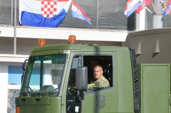 Generalna proba za 30. obljetnicu Oluje u Kninu