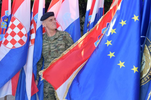 Generalna proba za 30. obljetnicu Oluje u Kninu