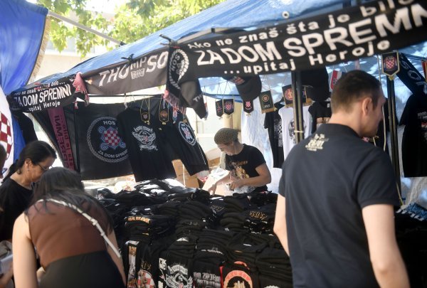 Pripreme za Thompsonov koncert u Sinju