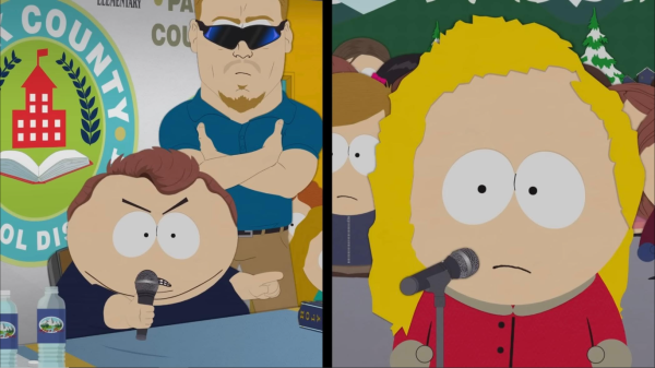 Eric Cartman, poznati šovinist iz školskih klupa, bjesni jer mu je Clyde pokrao stil i postao viralni bijeli nacionalist