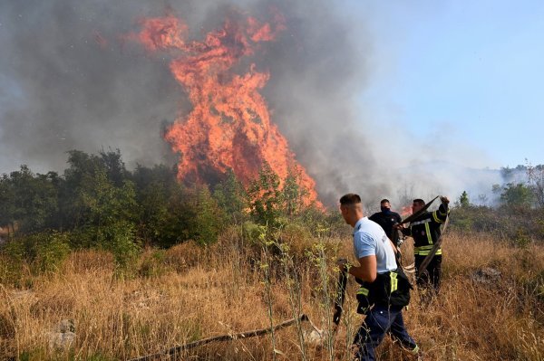 Požar u Crnoj Gori