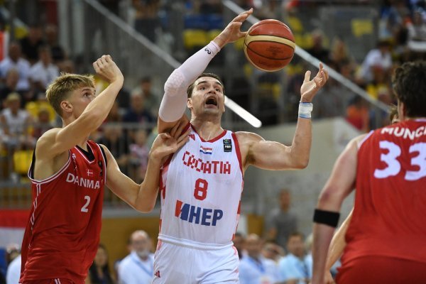 Košarka, Hrvatska - Danska