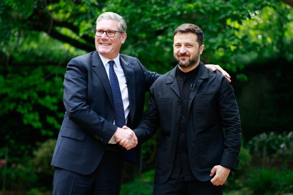 Keir Starmer i Volodimir Zelenski