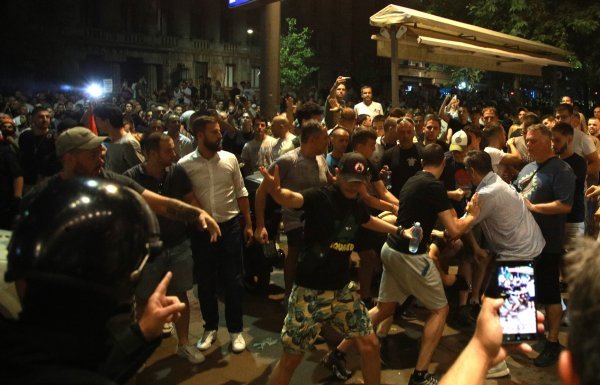 Studente i građane u Beogradu zaustavio kordon žandarmerije