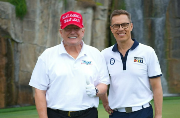 Donald Trump i Alexander Stubb