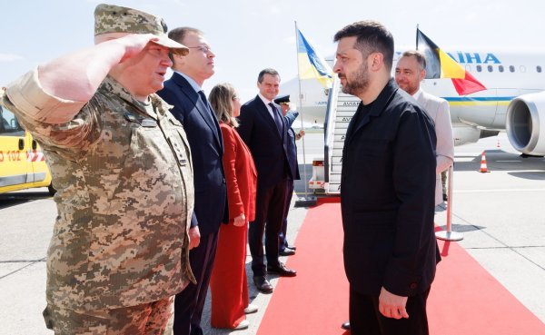 Volodimir Zelenski sletio u Washington.
