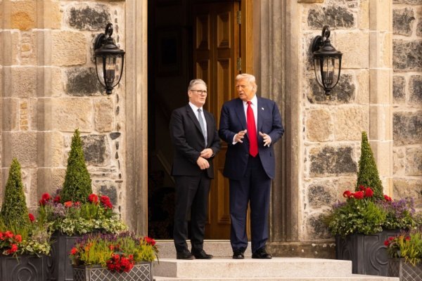 Keir Starmer i Donald Trump