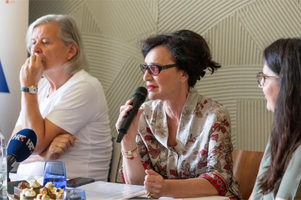 Galeb, konferencija za novinare