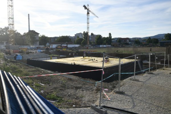Radovi na izgradnji novog stadiona u Kranjčevićevoj