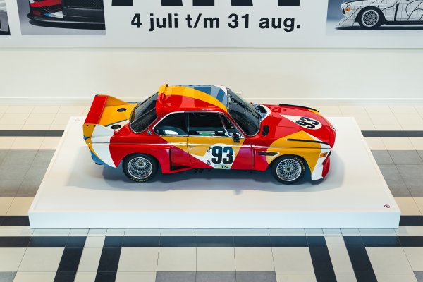 BMW Art Car by Alexander Calder: BMW 3.0 CSL (1975.)