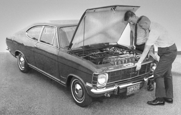 Opel Kadett B hibridni testni automobil 'Stir-Lec I' (1969.)
