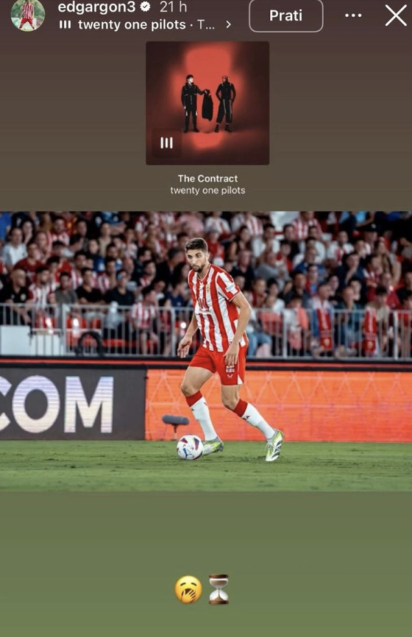 Gonzalezov story na Instagramu