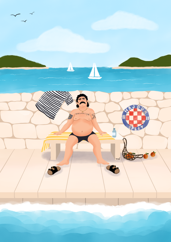 Dora Barbarić Fjaka ilustracija