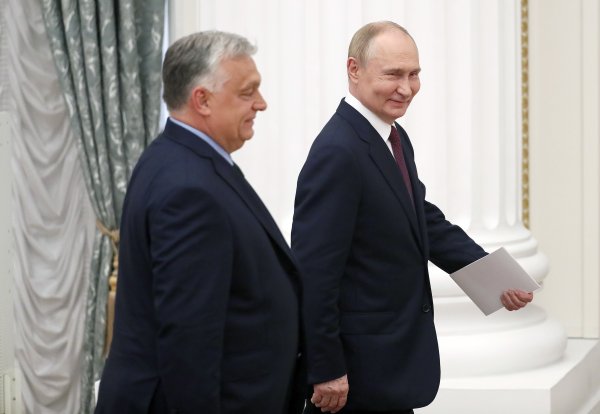Viktor Orban i Vladimir Putin