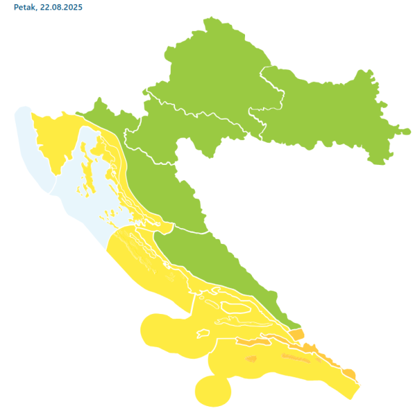 Prognoza za petak