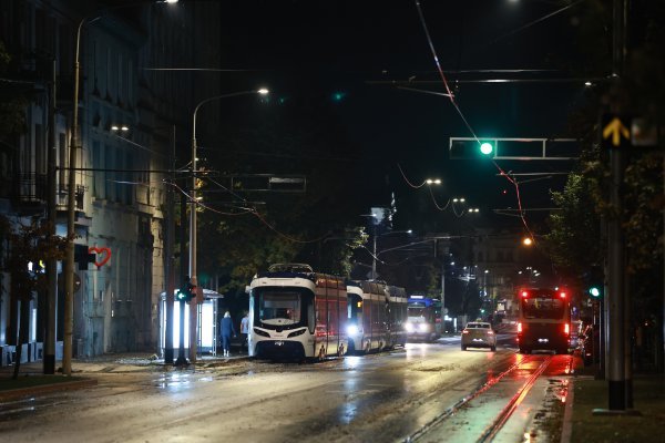 Olujno nevrijeme zaustavilo tramvaje u Osijeku