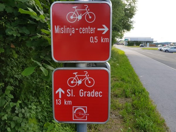 Biciklistička staza Štrekna