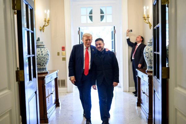 Donald Trump i Volodimir Zelenski
