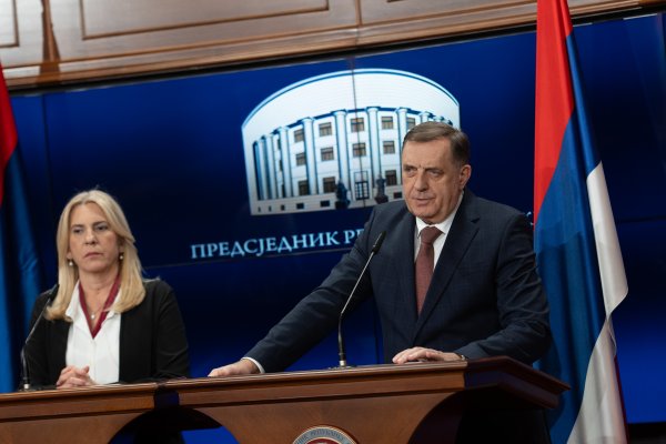 Željka Cvijanović i Milorad Dodik