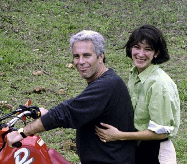 Ghislaine Maxwell i Jeffery Epstein