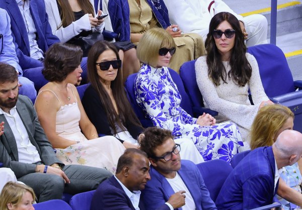 Vera Wang i Anna Wintour na US Openu