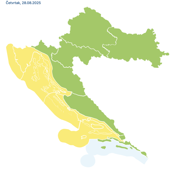 Žuti meteoalarm