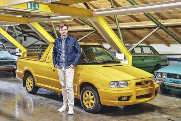 Dizajner interijera Julien Petitseigneur i originalna Škoda Felicia Fun