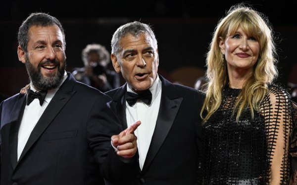 Adam Sandler, George Clooney, Laura Dern