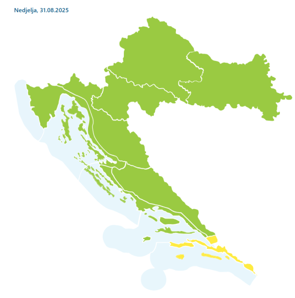 Prognoza za vikend