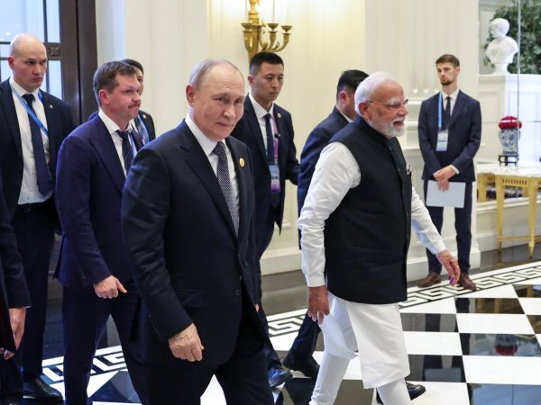 Vladimir Putin i Narendra Modi