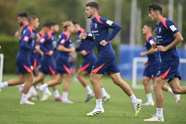 Hrvatska nogometna reprezentacija, trening, Maksimir, 2.9.2025.
