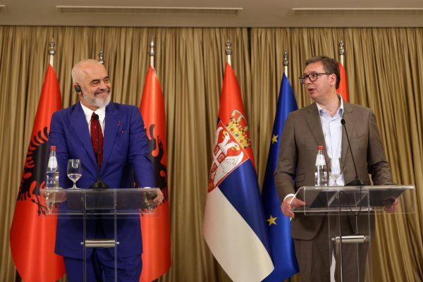 Edi Rama i Aleksandar Vučić