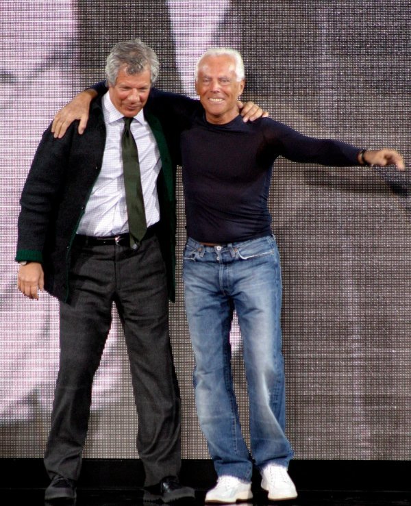 Giorgio Armani i  Leo Dell' Orco