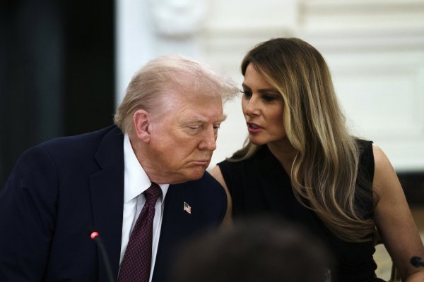 Melania Trump sa suprugom