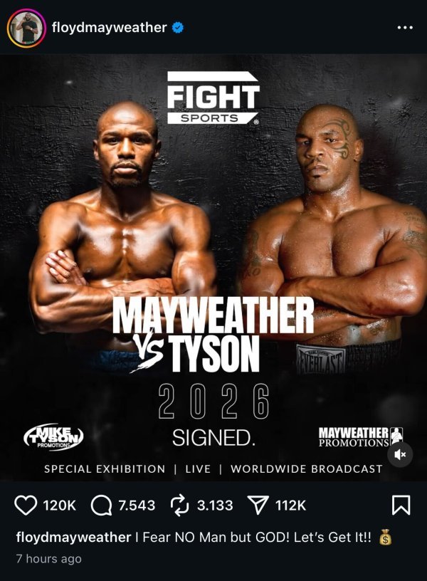 Mike Tyson i Floyd Mayweather