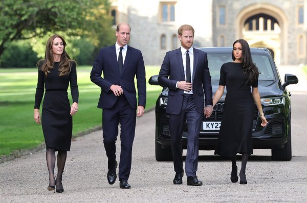 Kate Middleton, princ William, princ Harry, Meghan Markle