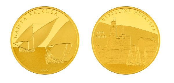 Zlatnik 'Gajeta falkuša' 1 unca