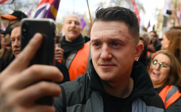 Tommy Robinson već sada ima hrpu simpatizera