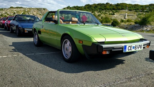 Fiat X1/9 Bertone na Krku