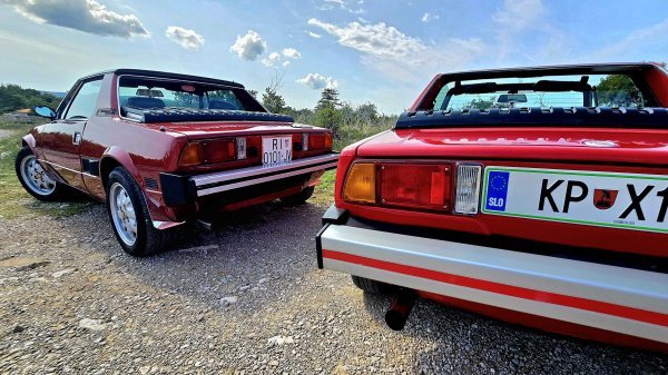 Fiat X1/9 Bertone na Krku