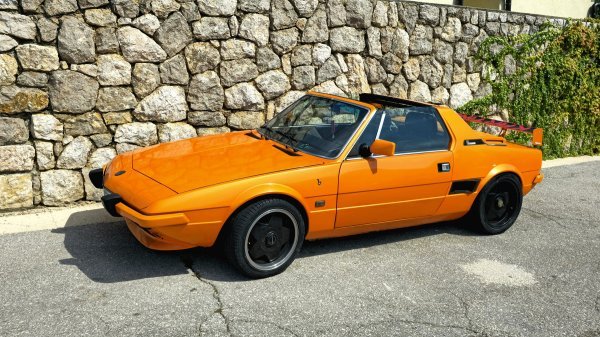 Fiat X1/9 Bertone na Krku