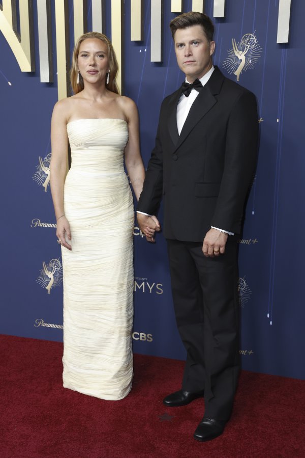 Scarlett Johansson i Colin Jost