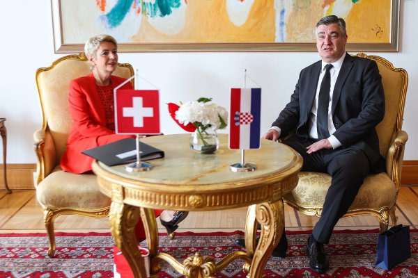 Zoran Milanović i Karin Keller-Sutter