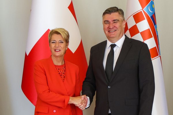 Zoran Milanović i Karin Keller-Sutter