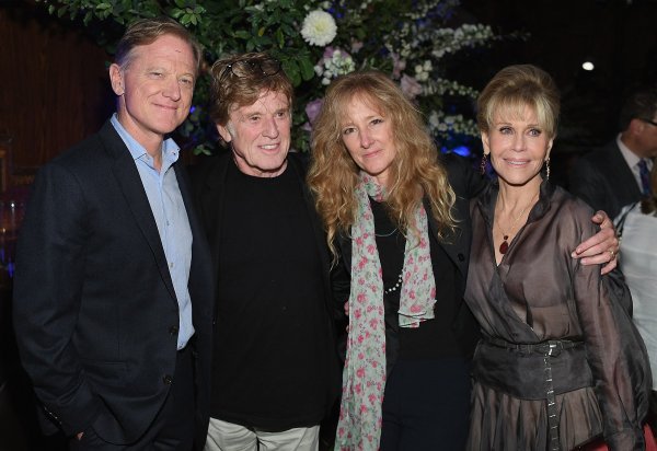 James Redford, Robert Redford, Shauna Redford i Jane Fonda